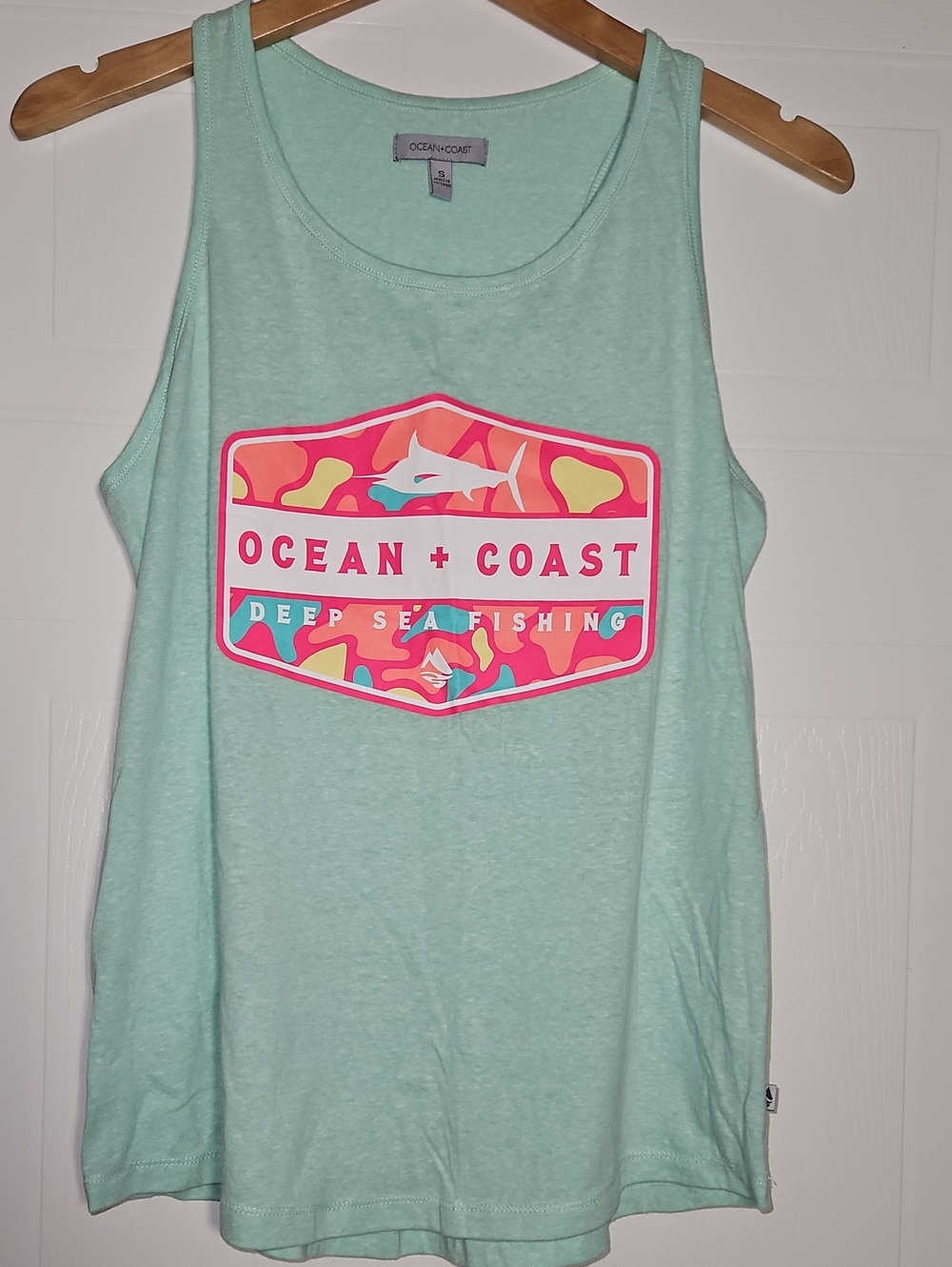 Ocean + Coast Mint Graphic Tank Top - Women's
